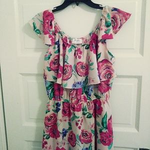 Off the shoulder sun dress